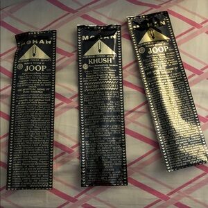 Black Incense Sticks Set